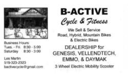 B Active logo